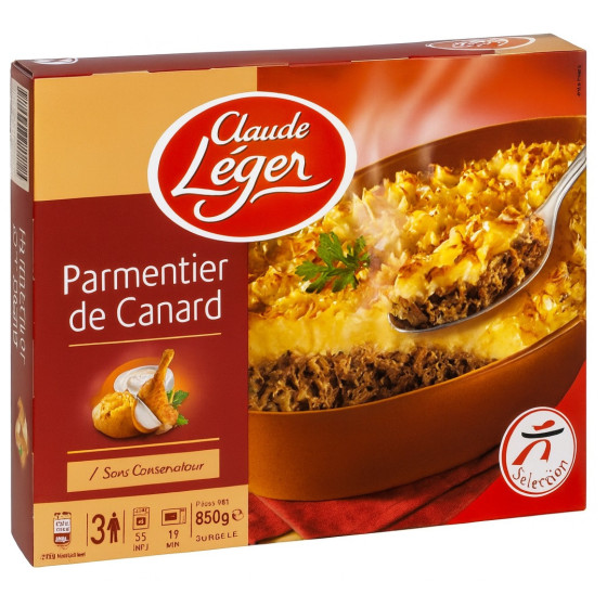 C.LEGER PARMENTIER CANARD 850G