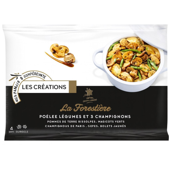 POELEE DE LEGUMES LES CREATIONS LA FORESTIERE  600G