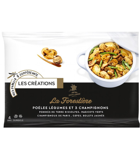 POELEE DE LEGUMES LES CREATIONS LA FORESTIERE  600G
