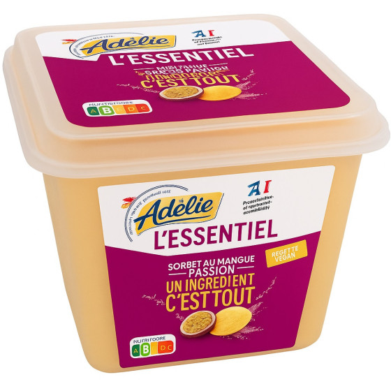 SORBET PASSION ANANAS L'ESSENTIEL ADELIE