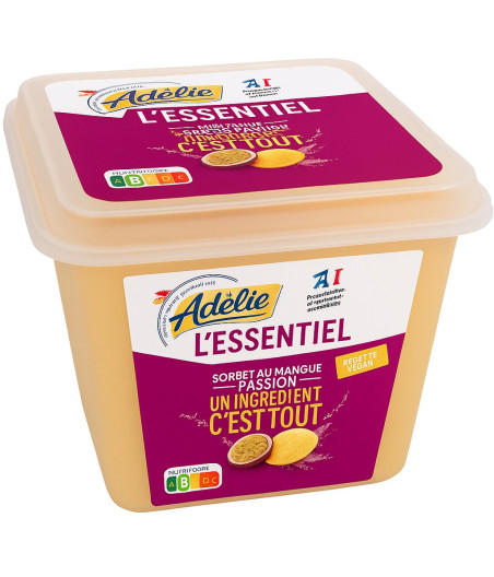 SORBET PASSION ANANAS L'ESSENTIEL ADELIE