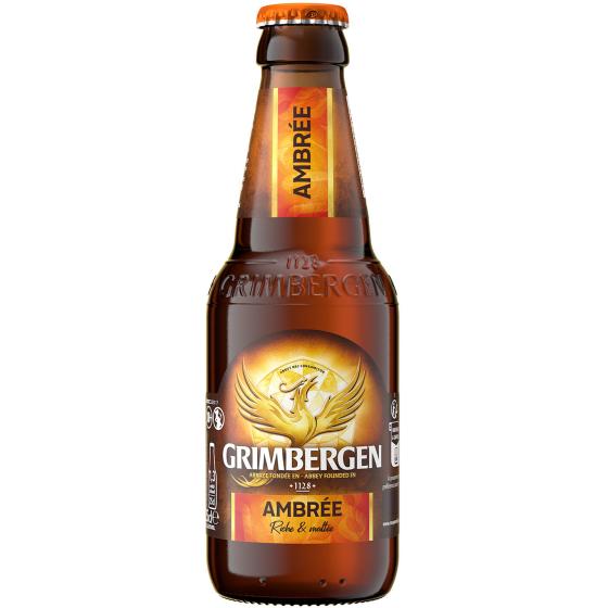 BIERE GRIMBERGEN  AMBREE 25 CL