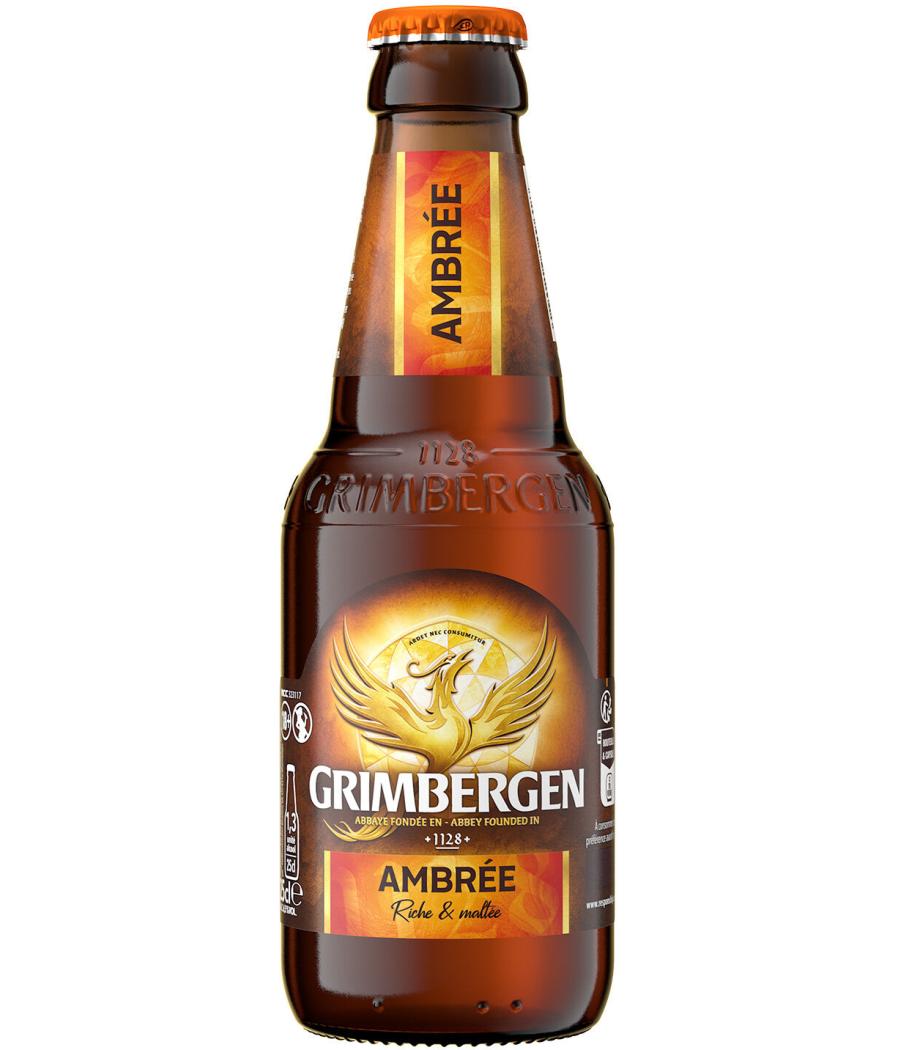 BIERE GRIMBERGEN  AMBREE 25 CL