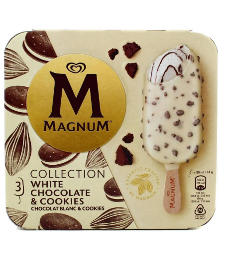 CHOCOLAT BLANC & COOKIES 222 G