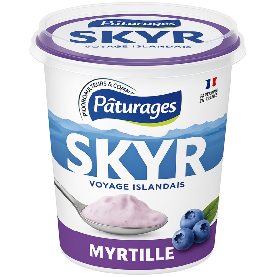 SKYR MYRTILLE PATURAGES 450G