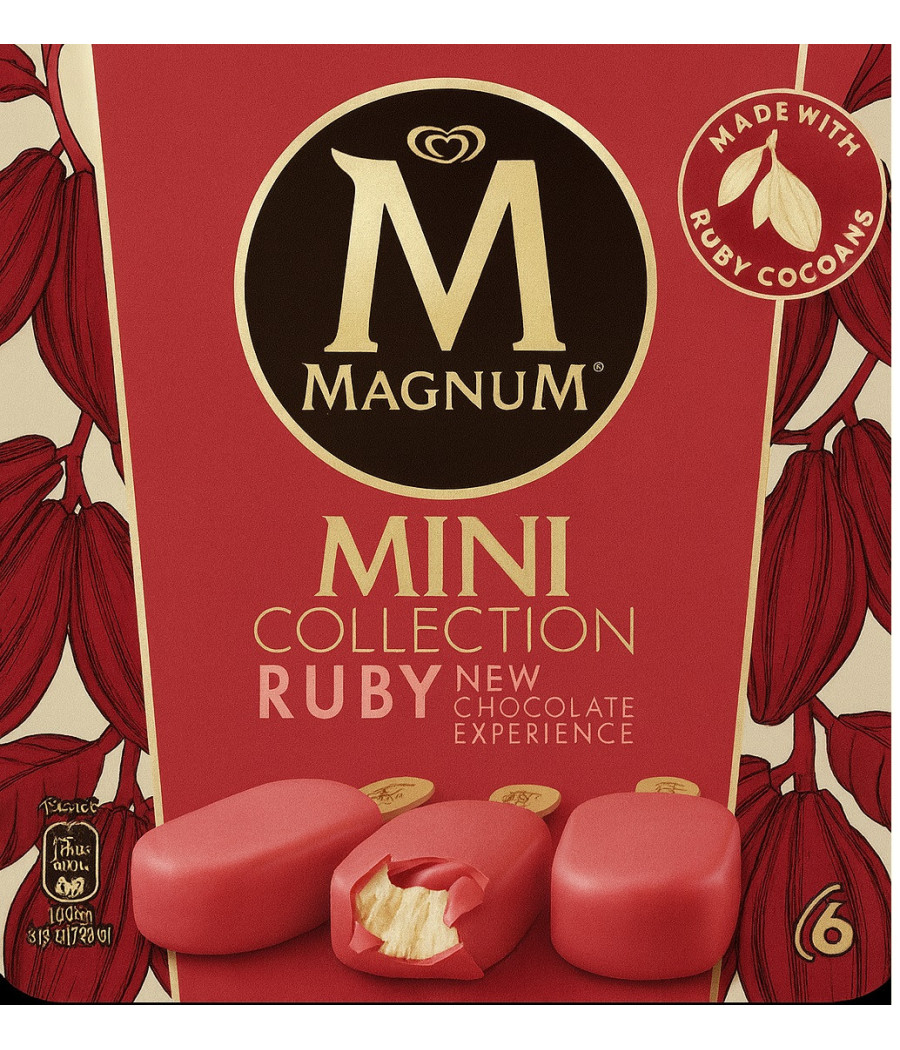 BATONNET GLACE Magnum MINI RUBY  6X258 G