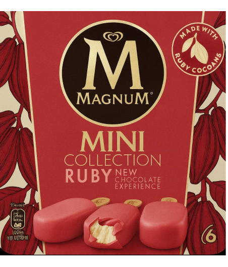 BATONNET GLACE Magnum MINI RUBY  6X258 G