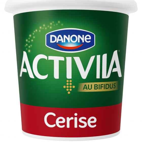 YAOURT AU BIFIDUS ACTIVIA SAVEURS CERISE