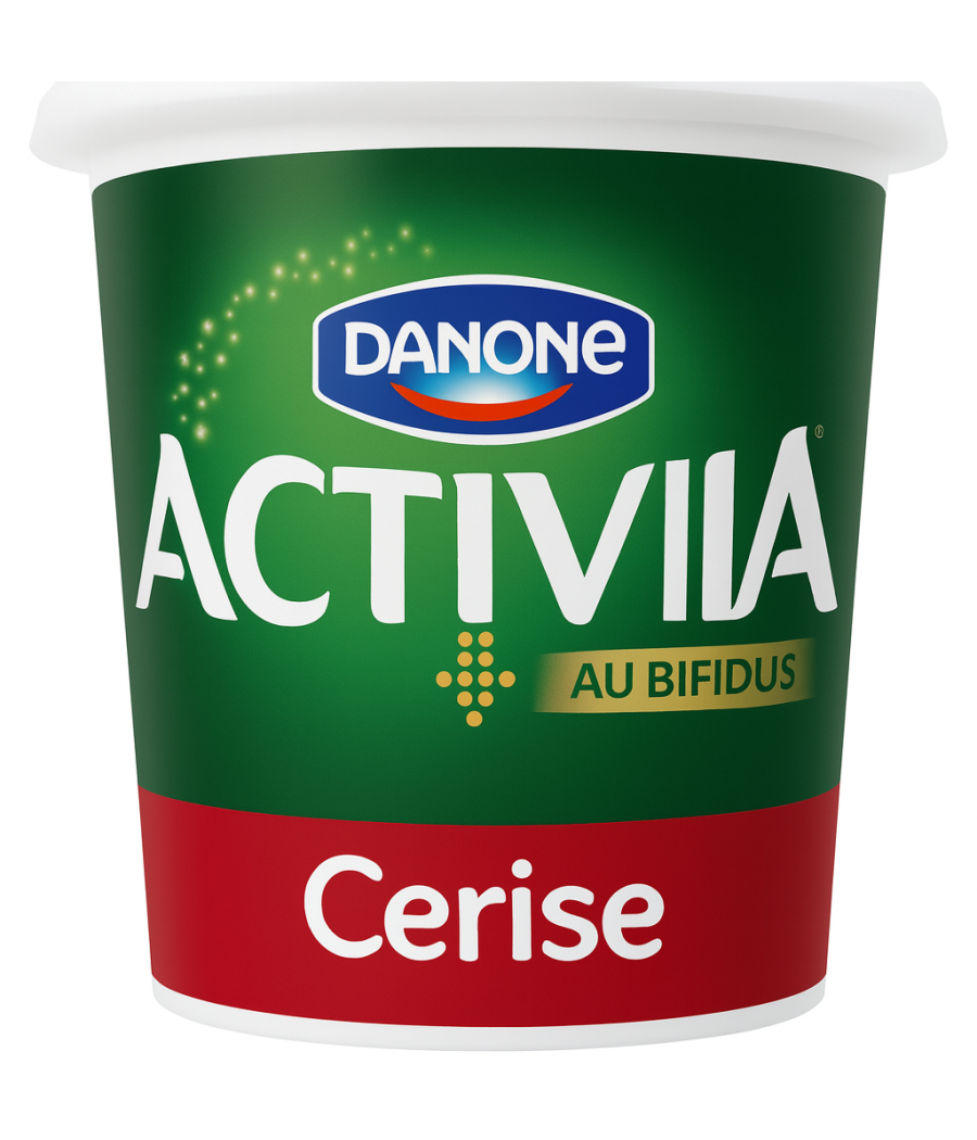 YAOURT AU BIFIDUS ACTIVIA SAVEURS CERISE
