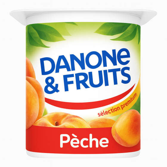YAOURTS DANONE SAVEURS PECHE 6X125G