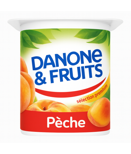 YAOURTS DANONE SAVEURS PECHE 6X125G