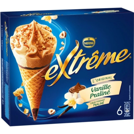 EXTREME ORIGINAL CONE VANILLE PRALINE 426G