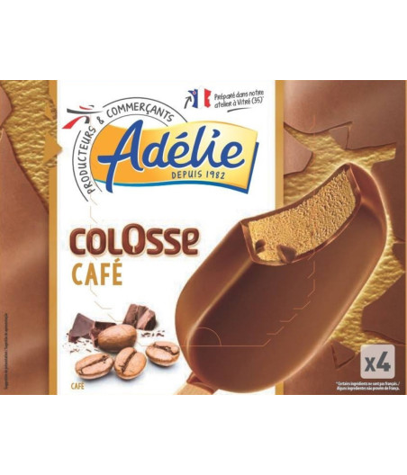 ADELIE GLACE COLOSSE CAFE *4
