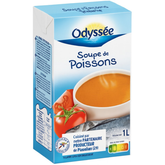 SOUPE DE POISSONS ODYSSEE 78G