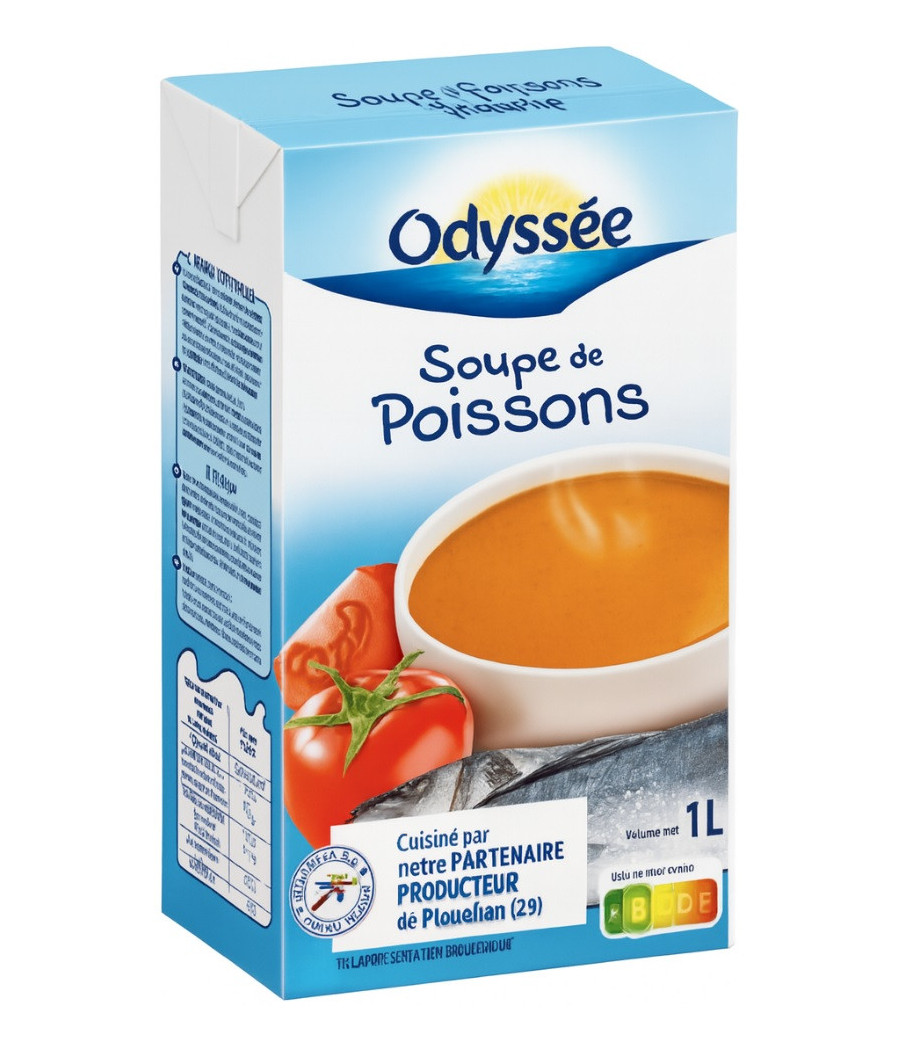 SOUPE DE POISSONS ODYSSEE 78G