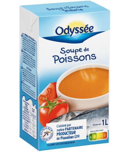 SOUPE DE POISSONS ODYSSEE 78G