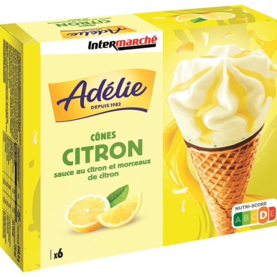 CONE CITRON VERT ET JAUNE ADELIE 720 LML