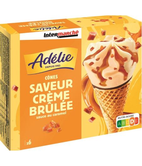 ADELIE FACON CREME BRULEE ADELIE X6