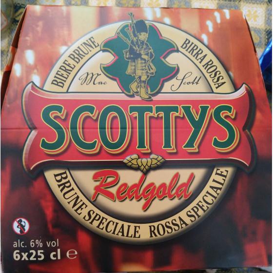BIERE BRUNE SCOTTYS 150 CL, 6 BOUTEILLES DE 25CL