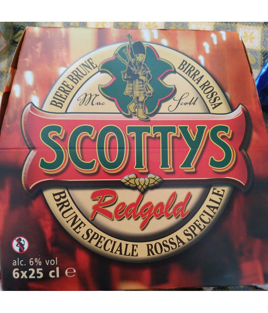 BIERE BRUNE SCOTTYS 150 CL, 6 BOUTEILLES DE 25CL