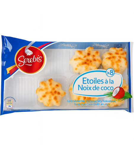 ETOILES A LA NOIX DE COCO SEREBIS 300G