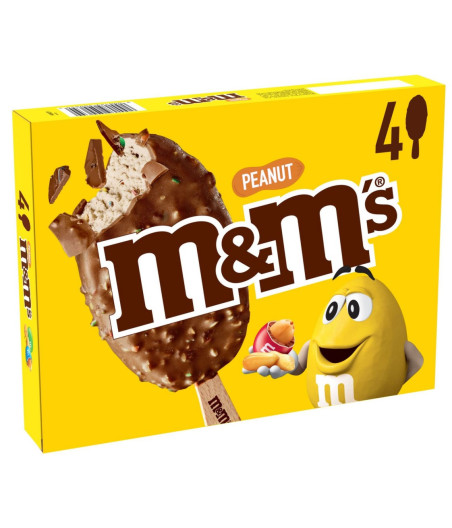 GLACES PEANUT M&M\'S 328 ML (4*82 ML)