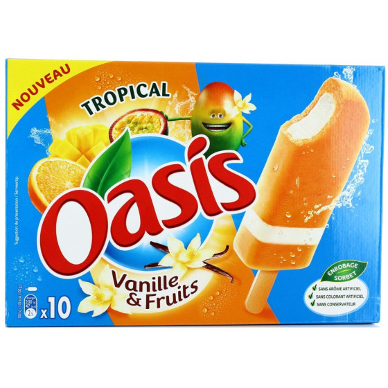 OASIS BAT VANILLE  400G