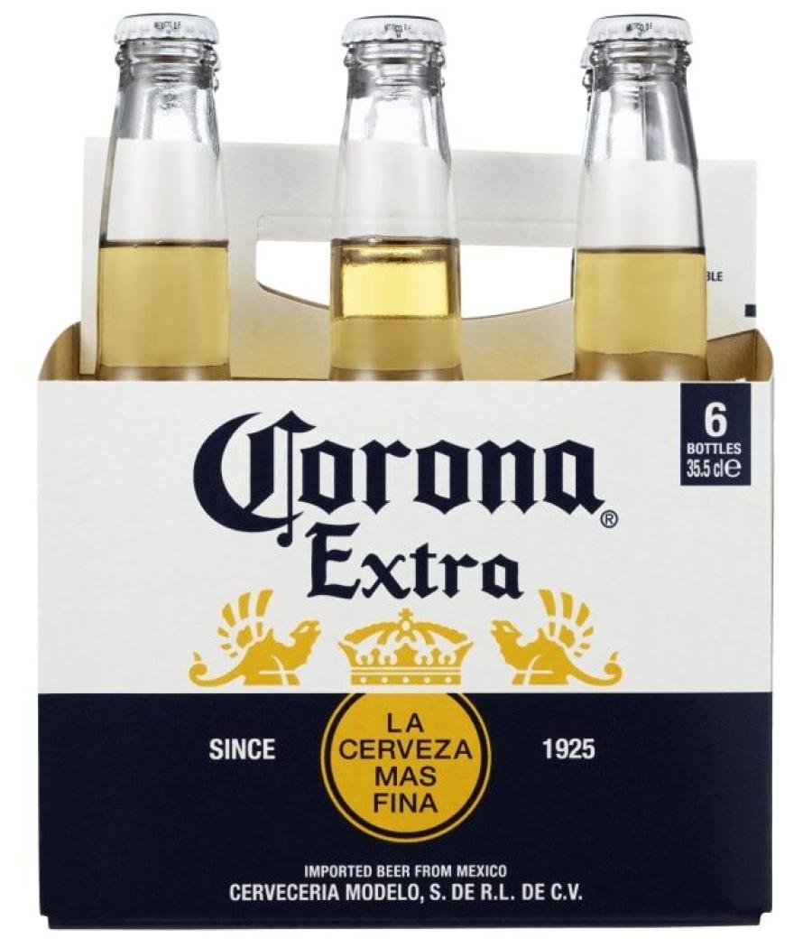 BIERE BLONDE CORONA EXTRA 6X35 CL