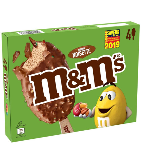 GLACES PARFUM NOISETTE M&M'S 240G