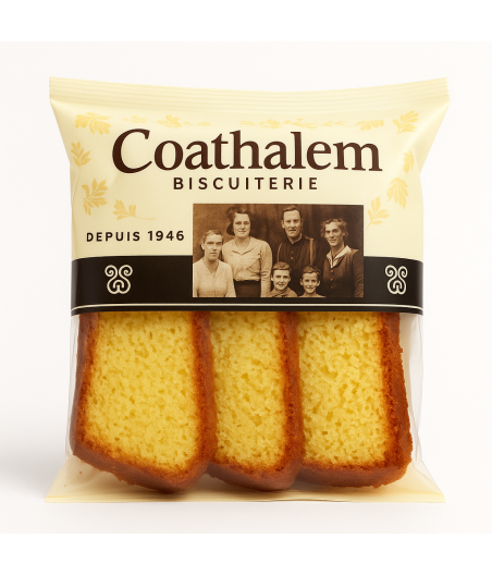 CAKE TRANCHEE PUR BEURRE  COATHALEM