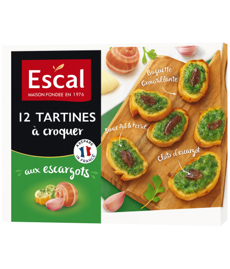 CANAPES AUX ESCARGOTS ESCALE 150G