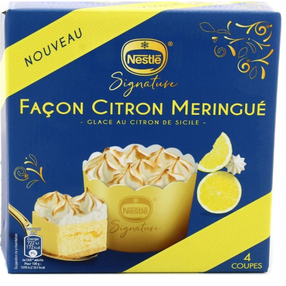FACON CITRON MERINGUE  264G x4