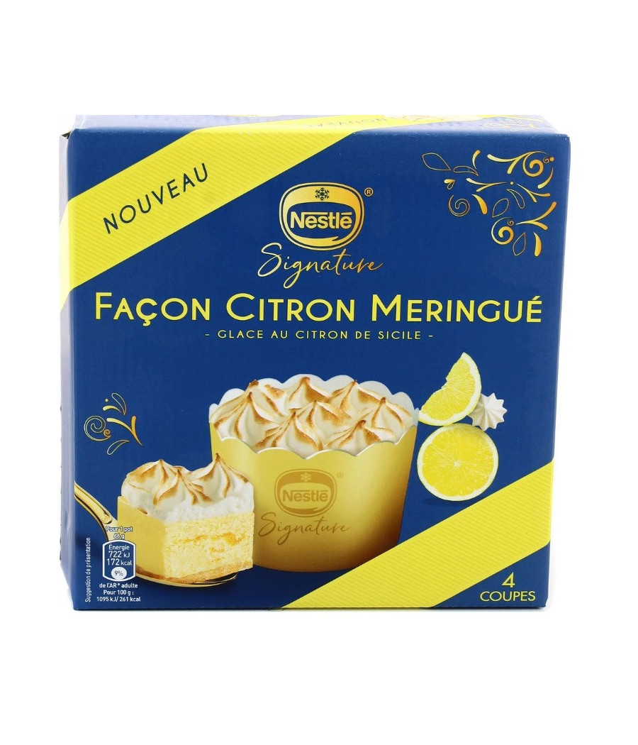 FACON CITRON MERINGUE  264G x4