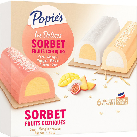 BUCHET DELIC SORBET EXO 660G