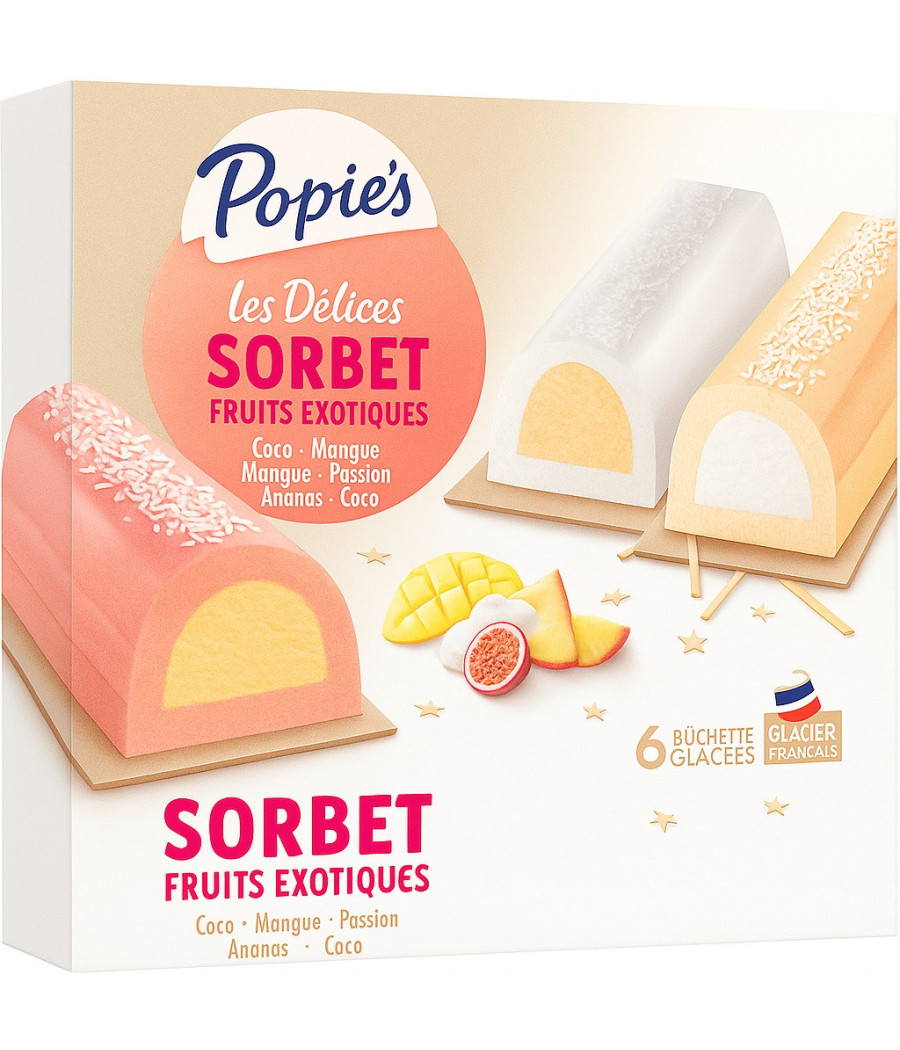 BUCHET DELIC SORBET EXO 660G