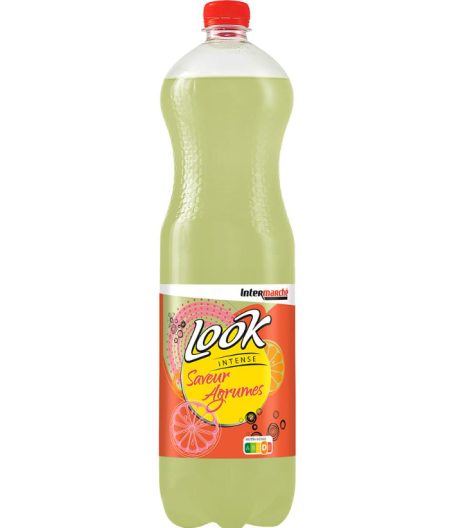 LOOK INTENSE SAVEUR AGRUMES BOUTEILLE 1.5L (1500 ML)