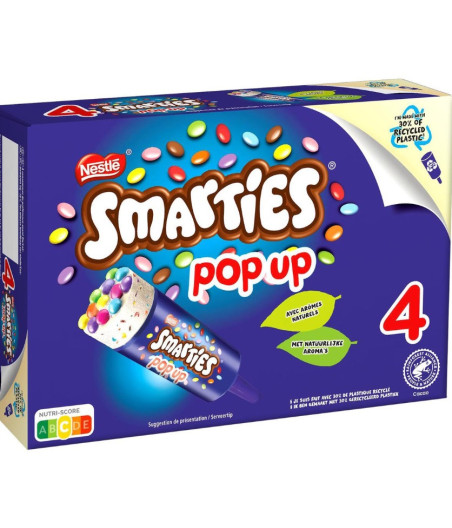 GLACES POPUP SMARTIES 208G