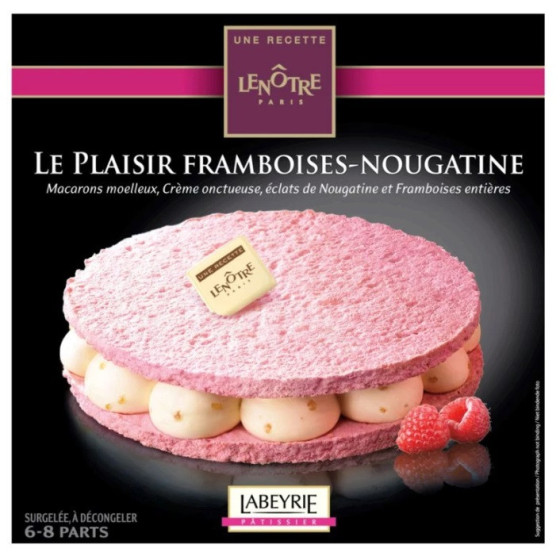 LE PLAISIR FRAMBOISES-NOUGATINE 410G