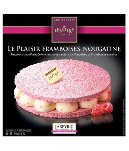 LE PLAISIR FRAMBOISES-NOUGATINE 410G
