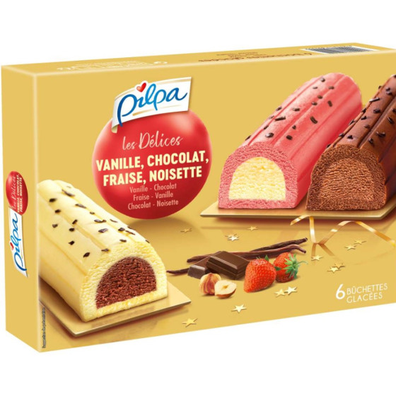 BUCHETTES GLACEES MINI DELICES 354G