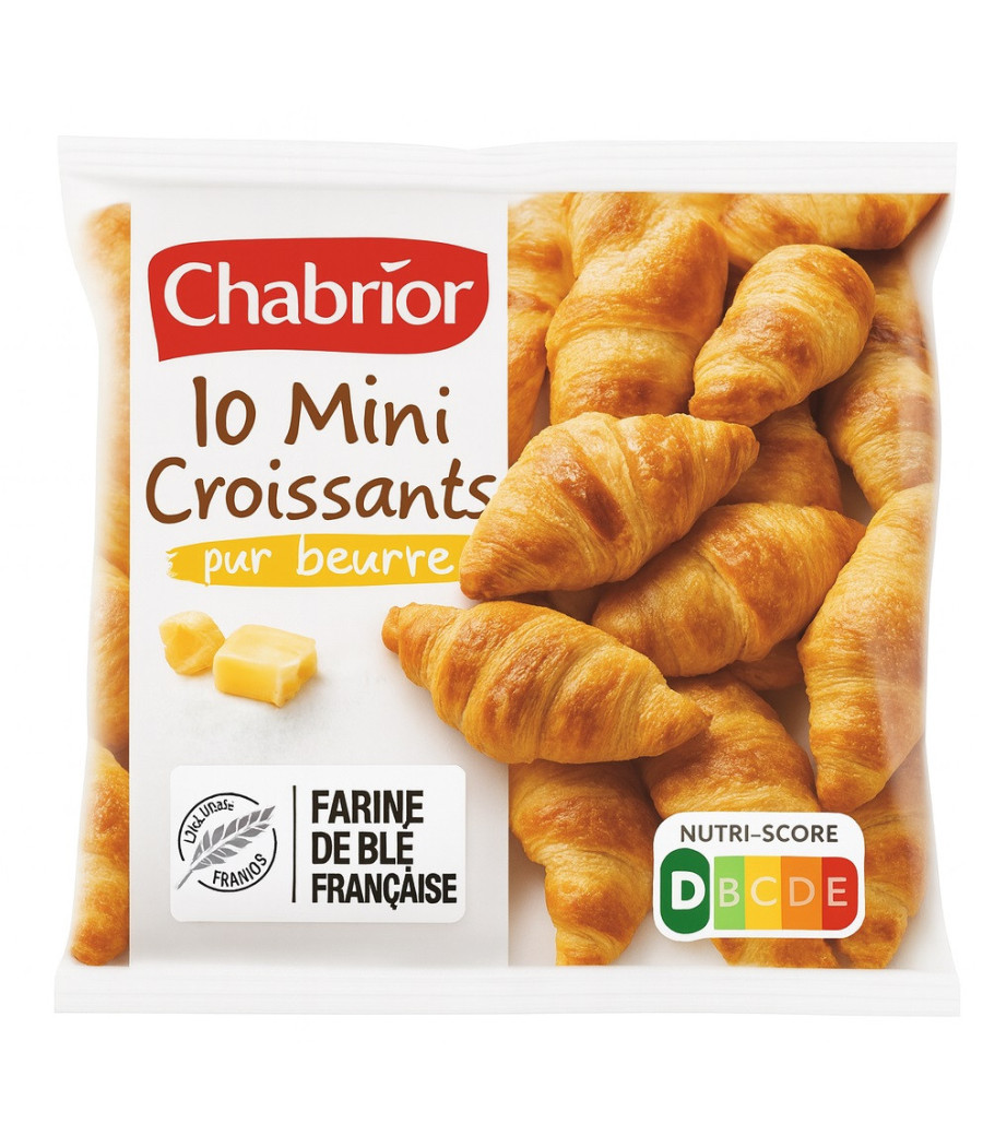 MINI CROISSANT PUR BEURRE 10 X 250 G