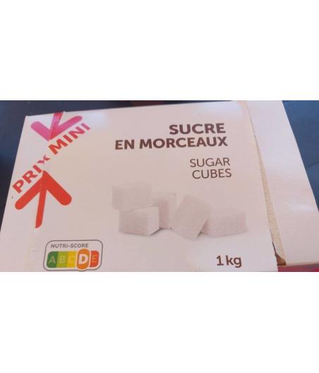 SUCRE CUBE 1 KG