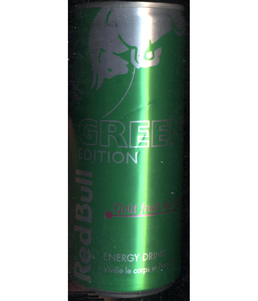 BOISSON ENERGISANTE RED BULL GREEN EDITION 25CL
