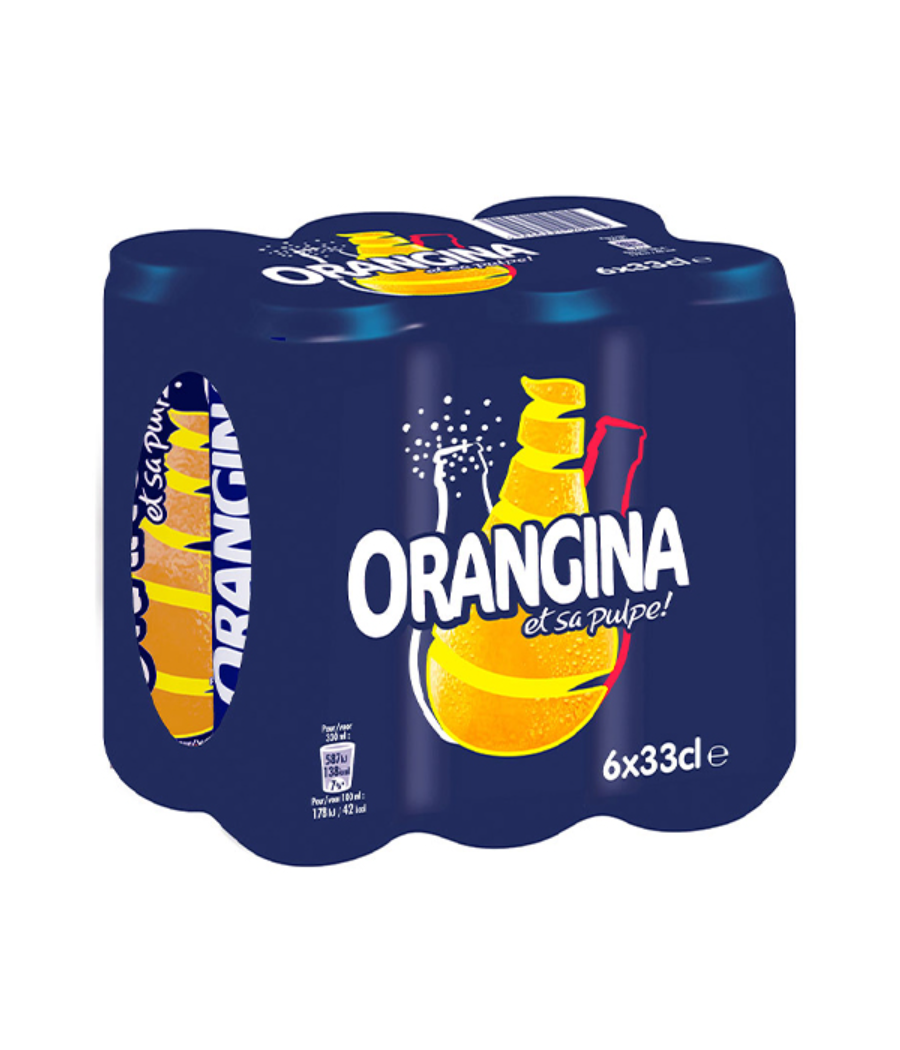 ORANGINA 6 X 33 CL