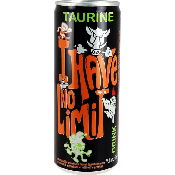 BOISSON ENERGISANTE I HAVE NO LIMIT 25CL