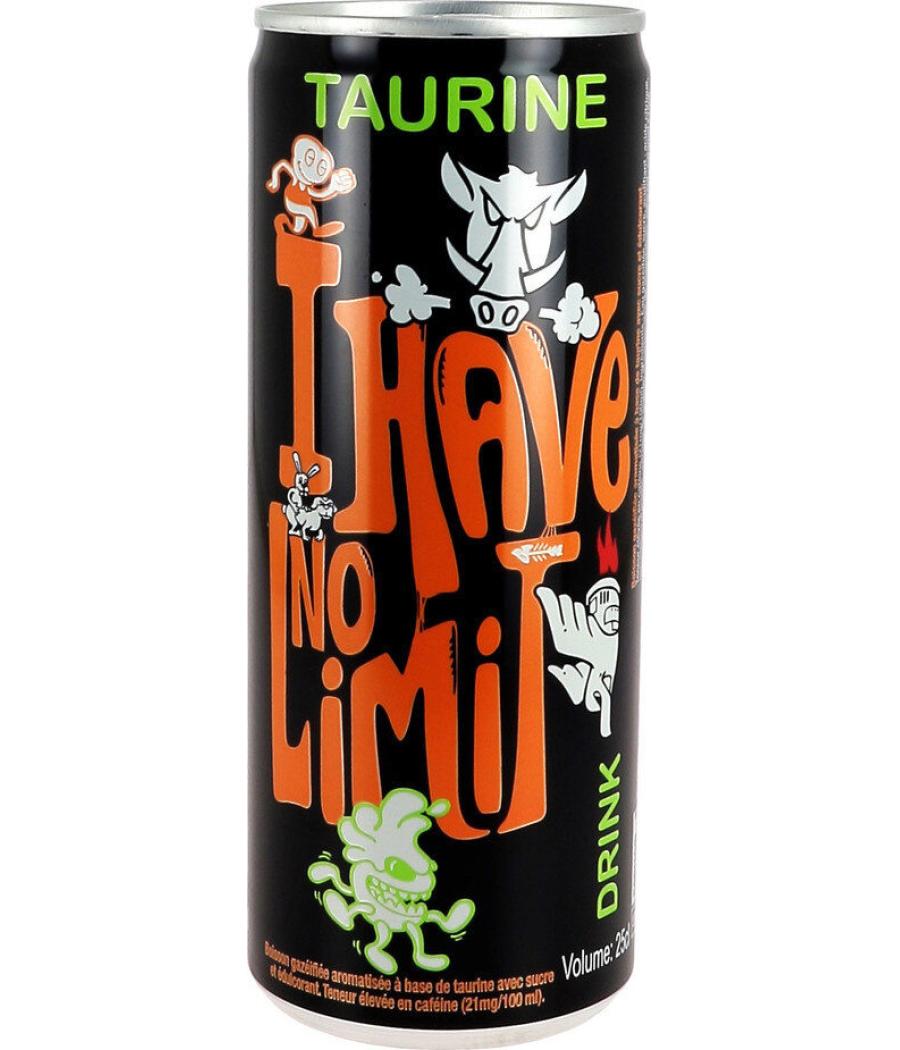 BOISSON ENERGISANTE I HAVE NO LIMIT 25CL