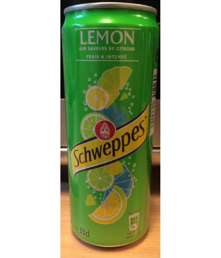 SODA AU CITRONS SCHWEPPES 33CL