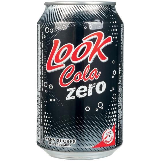 SODA ZERO SUCRE LOOK COLA 33CL