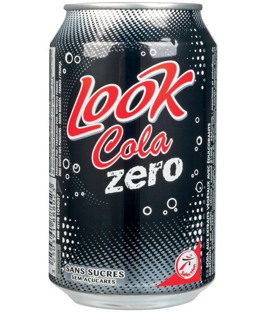 SODA ZERO SUCRE LOOK COLA 33CL