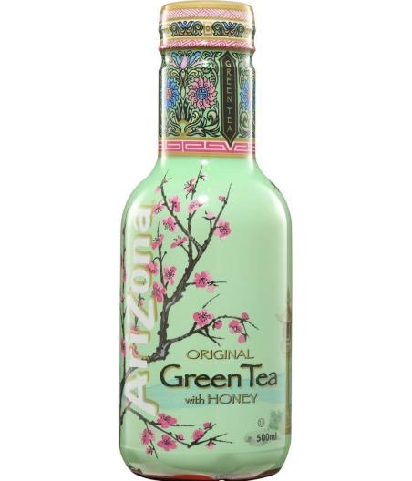 ARIZONA GREEN TEA WITH HONEY 50CL